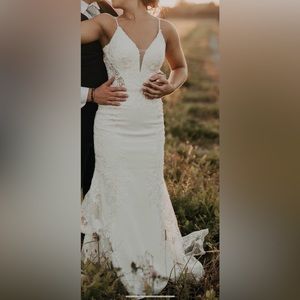 Stella York 7118 dress in Ivory